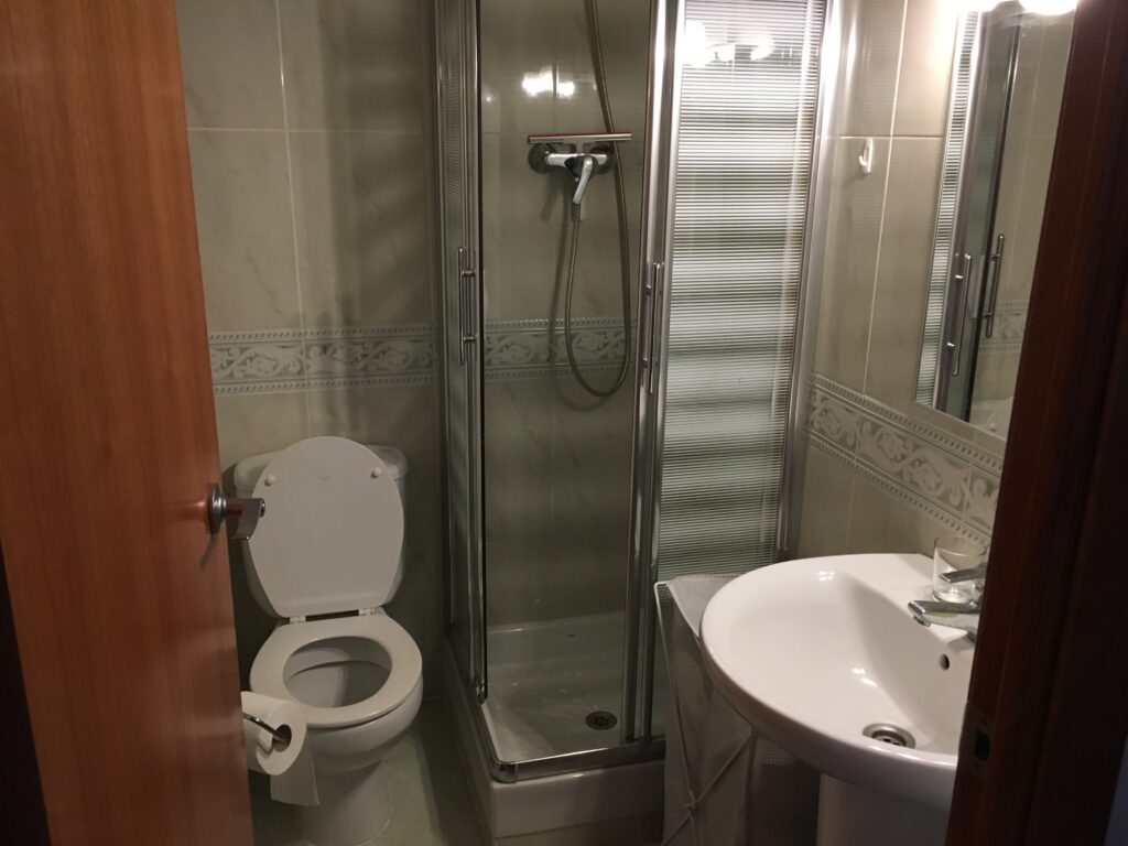 Smaller bathroom