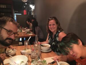 Family pho time